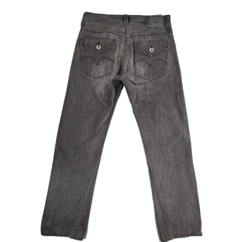 Levi's 514 Slim Straight Jeans – Size 32x32 – Dark Gray / Washed Black